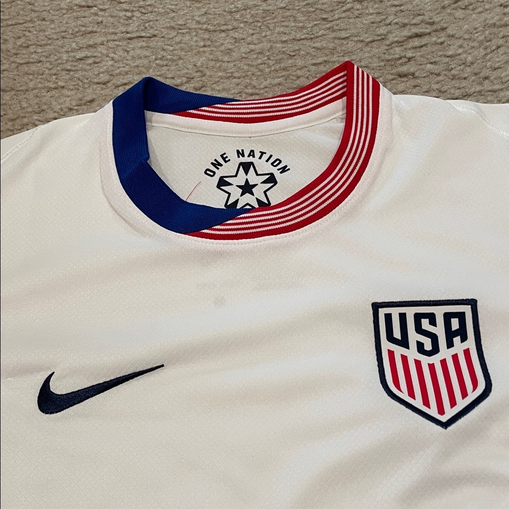 Nike USA Soccer Youth Jersey 2024 Away YXL NWT - Picture 2 of 6
